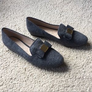 Brand New Size 7 Cole Haan Charcoal Grey Flats